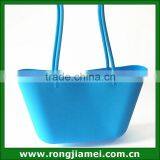Wholesale Colorful Silicone Patterned Cheap Foldable Beach Bag thumbnail-5