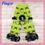 2015 Factory Wholesale Fashion Custom Children Christmas Leg Warmers With Lace Buttons