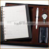 Top Selling Leather Ring Binder Notebook, a5 Binder Notebook, Binder Hardcover Notebook thumbnail-2