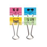 Cute Colored Metal Binder Clip School Office Supplies Long Binder Clip thumbnail-3
