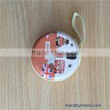 China Factory Promotional Small Tin Box With Zipper