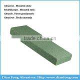 1G Rectangle Shaped Silicone Carbide Maded Medium Grit Green Dressing Stone