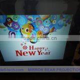 Holographic Transparent Store Front Advertising Projector Advertising Screen