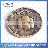 Customized Zinc Alloy Antique Bronze Copper 3D Metal Old Color Coin