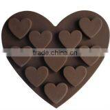 Heart Shaped Chocolate Silicone Cake Mould for Baking
