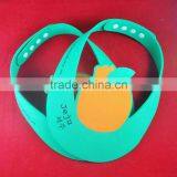 Orange Shape EVA Foam Sun Cap With 2 Colors Printing thumbnail-1