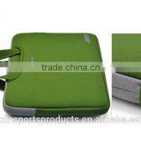 Neoprene Laptop Sleeve With Handle and Pockets, Computer Bag, Laptop Bag thumbnail-1