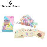 Custom Printing Match Girl Cardboard Puzzle Jigsaw thumbnail-1
