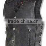 Leather Vest in Cowhide Leather thumbnail-1