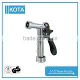 5 1/2'' Zinc Garden Hose Spray Nozzle