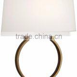 11.1-8 Open Ring Sophisticated Contemporary Style Aged Brass Table Lamp