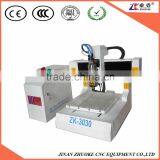 PCI NcStudio Control System Small PCB CNC Router ZK-3030 Milling And Drilling Machine With 220V 1.5KW Water Cooling Spindle thumbnail-2