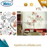 2015 3d Layer Wall Sticker,strawberries Wall Decals,metal Wall Clock thumbnail-1