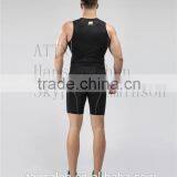 Wholesale Custom Fitness Clothing Men's China Gym Compression Wear T Shirt thumbnail-3