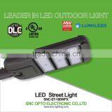 Hot selling UL cUL DLC list 180w black or silver cover IP65 led street light for roadway lighting