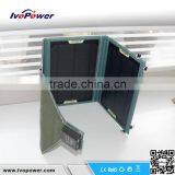 Universal High Quality New Design 15W Foldable Solar Battery Charger thumbnail-3