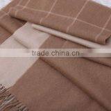 Soft and Warm Camel Cashmere Scarf thumbnail-1