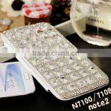 2014 Newest bling diamond and luxury crystals,cup chains mobile phone cover for samsung 7100/7108 note2