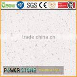 White With Small Grain Engineered Quartz Stone