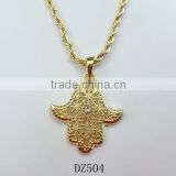 Wholesale hand of fatima necklace pendants shaped angel