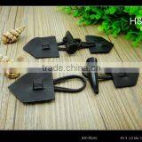 2 Holes Leather Horn Button