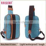 Vivisecret Men's Vintage Canvas School Military Shoulder Messenger Bag thumbnail-6