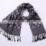 Classic Branded Unisex Plaid Viscose Scarf D800-45 thumbnail-2