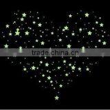 Heart Shape Glow in Dark Sticker thumbnail-1