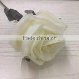 Wholesale Pure White Rose Flower Artificial Diamond Rose Head for Sale thumbnail-4