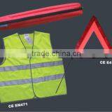 New Arrival Car Auto 4 in 1 Emergency Safety Hammer Flashlight Kit