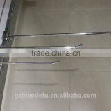 Store Display System Metal Chrome Hook for Crossbar thumbnail-5
