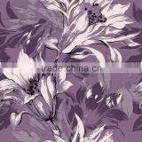 Vinyl Wallpaper Waterproof Wallpaper for Bathrooms With Big Flower Pattern thumbnail-5