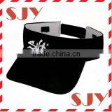 High Quality Custom 3d Embroidery Women Wide Sun Visor Cap thumbnail-2