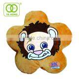 China Custom Plush Flower Shape Pillow With Tiger Pattern thumbnail-1