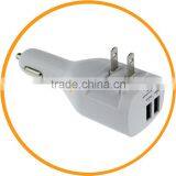 5V 2.1A Dual USB Car Charger Wall Charger for IPad Air for IPhone From Dailyetech
