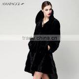 2015 Long Winter Real Mink Fur Womens' Coat for Sale thumbnail-1