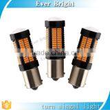 T15 W16W / 7440 W21W / 1156 P21W LED 4014 106SMD 12V Car Daytime Running DRL Turn Signal Backup Reverse Light Lamp Bulb Amber thumbnail-4