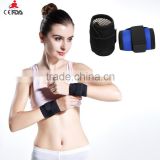 Light Weight Elastic weight lifting wrist wraps Adhesive Wrist Wraps With CE