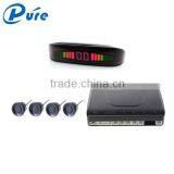 DC 12V Car Parking System With 4 Sensors Led Numeral and Color Display Screen thumbnail-2