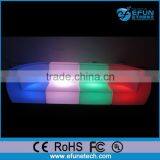 Hot New Products for 2016 Rgb Color Changing Led Outdoor Furniture Light up Curved Patio Sectional thumbnail-2