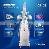 Infrared Multifunctional 6 in 1 Vacuum Cavitation Lipo Laser with Photon Head Spa Beauty Slimming Equipment for Body and Face