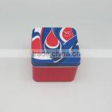 High Quality Chinese Factory Square Tin Candy Box,tin Cookie Box