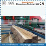 high productivity cnc double saw blade angle sawmill