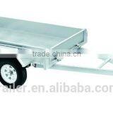 High Quality Hot Dipped Galvanized Heavy Duty 8x5ft Tandem Fully Welded Trailer