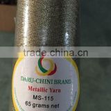 MS type net w.65g 125g 240g package embroidery metallised yarns