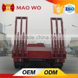 Cheap Price 40 Ton Low Bed Semi Truck Trailer for Heavy Duty Equipment Transport thumbnail-4