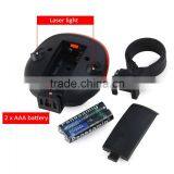 3 LED Lamps Waterproof Cycling Seatpost BikeTaillight Warning Flashing Light With Dual Laser Lines for Bicycle Accessories thumbnail-5