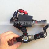AA Battery Headlight Zoom Led Headlamp Aluminium Led Headlamp thumbnail-3