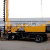 Wheeled Type Small Energy-saving Drilling Machine,11m Depth Pile Drilling Rig, HF360 Piling Drilling Rig thumbnail-3
