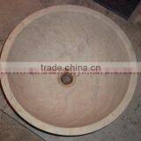 UNIQUE SAHARA BEIGE MARBLE SINKS AND BASINS thumbnail-5